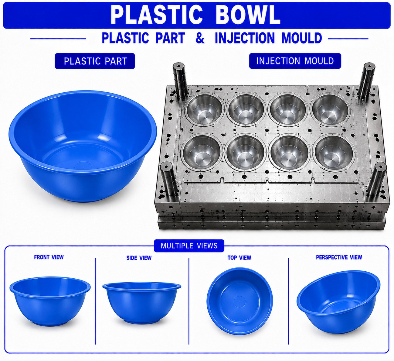 Plastic Bowl Mould and Moulding Service